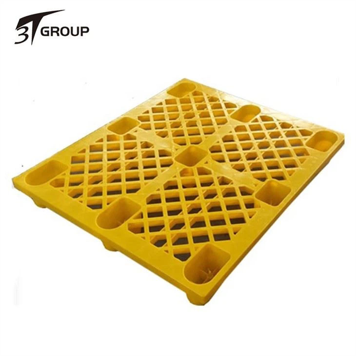 Nestable Plastic Semi Pallet With Safety Lip Nestable Plastic Semi Pallet With Safety Lip